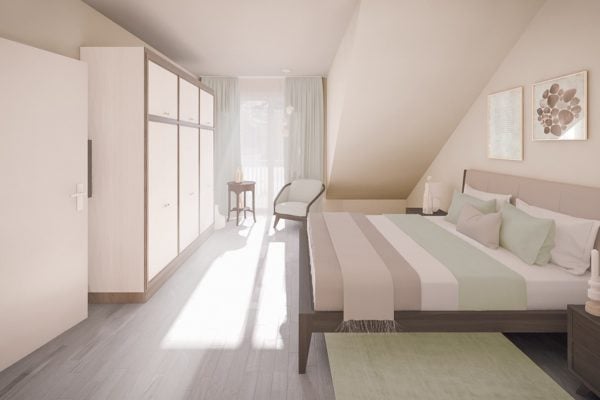 Einrichtung (Beispiel) in der Hahne Residenz "Steinhuder Meer".