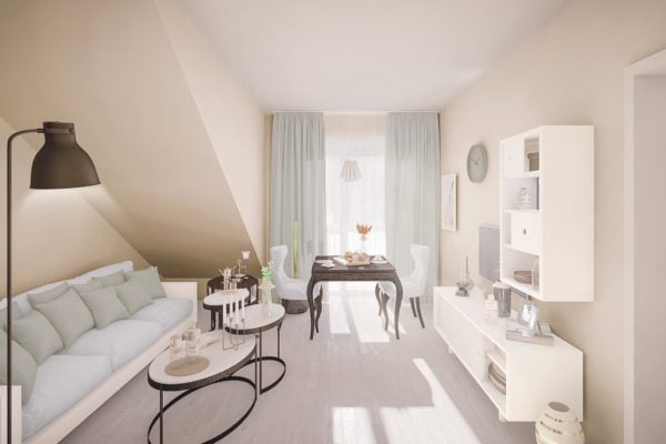 Einrichtung (Beispiel) in der Hahne Residenz "Steinhuder Meer".